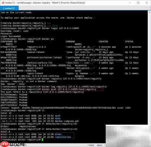 Docker快速搭建本地镜像仓库